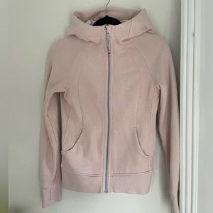 Lululemon Scuba Full Zip Hoodie Pink